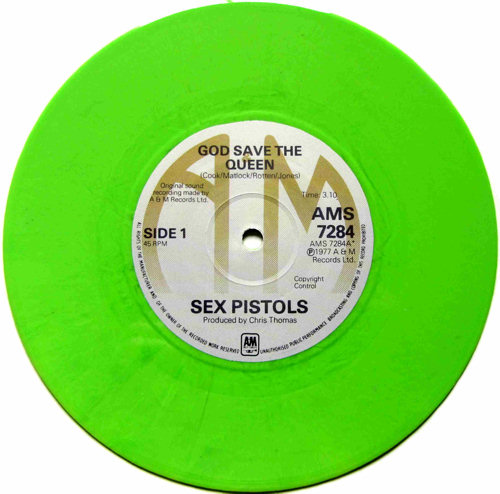 Sex Pistols - A&M God Save The Queen Counterfeit Box Set Coloured Vinyl